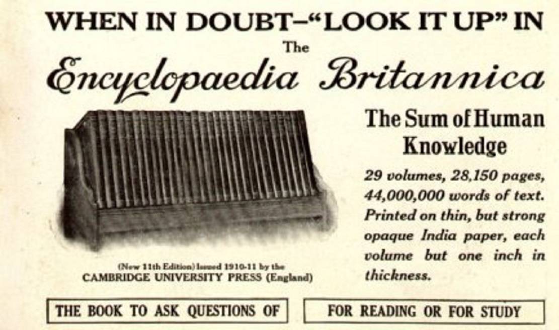 encyclopaedia britannica book