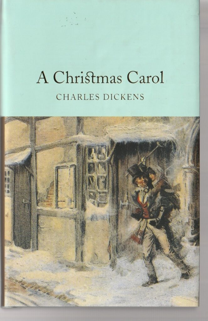 a christmas carol book cover